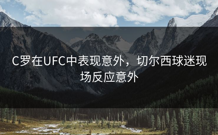 C罗在UFC中表现意外，切尔西球迷现场反应意外